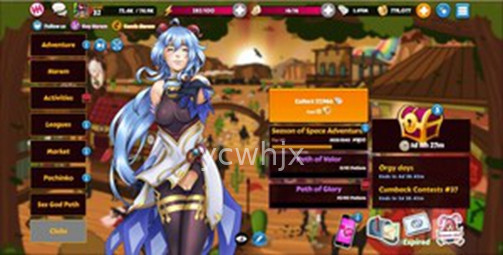 Hentai Heroes gameplay screenshot 2