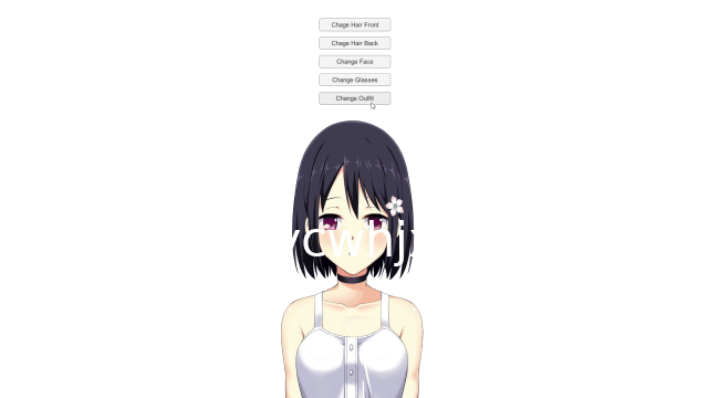 Anime Waifu Creator 2D | by. Ecchi Games gameplay screenshot 3