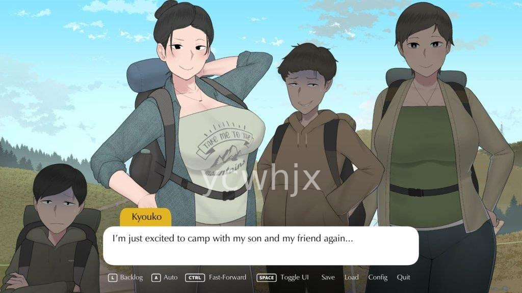 Camp With Mom and My Annoying Friend Who Wants to Rail Her gameplay screenshot 1