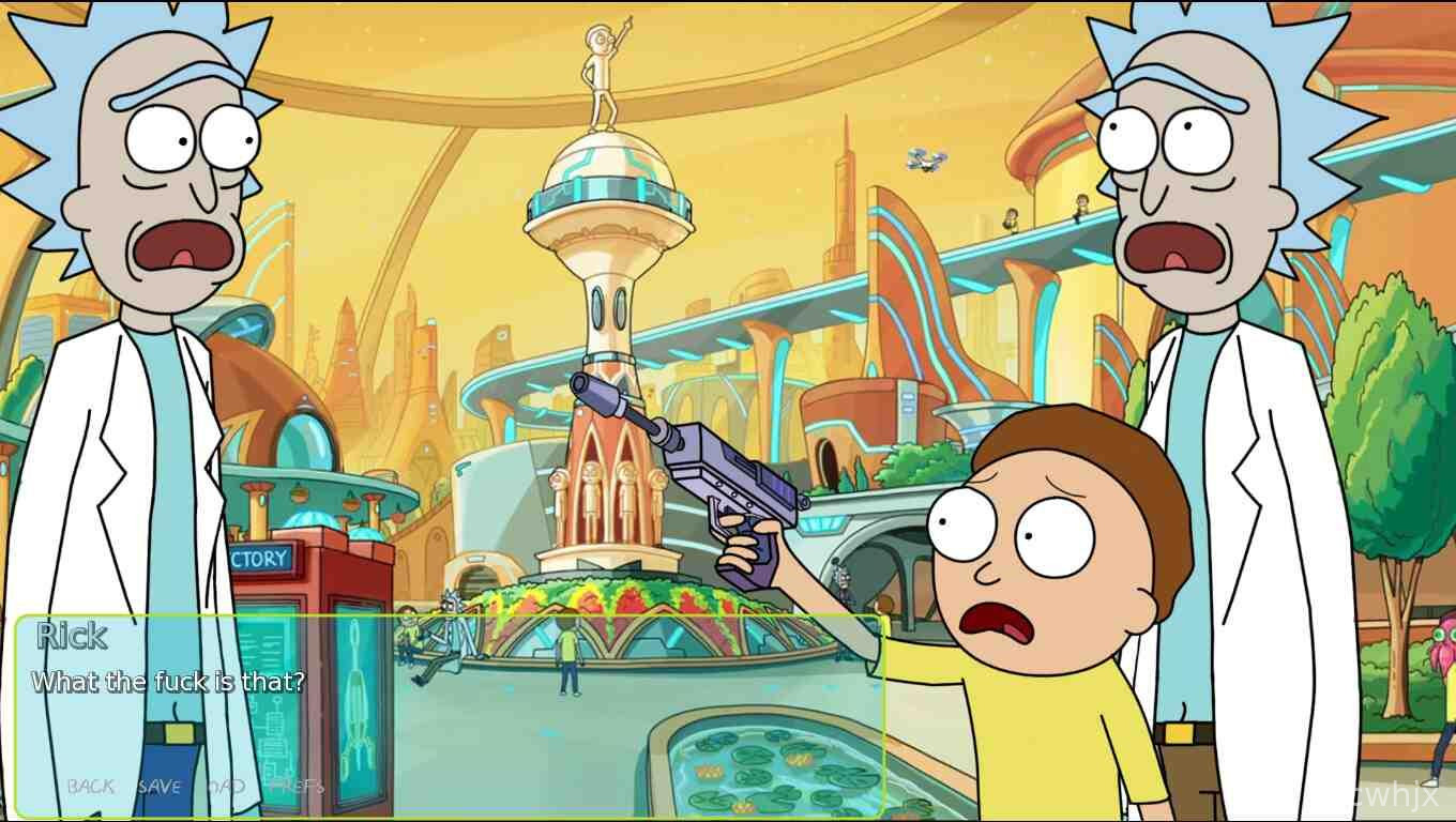 Rick and Morty – The Perviest Central Finite Curve gameplay screenshot 2