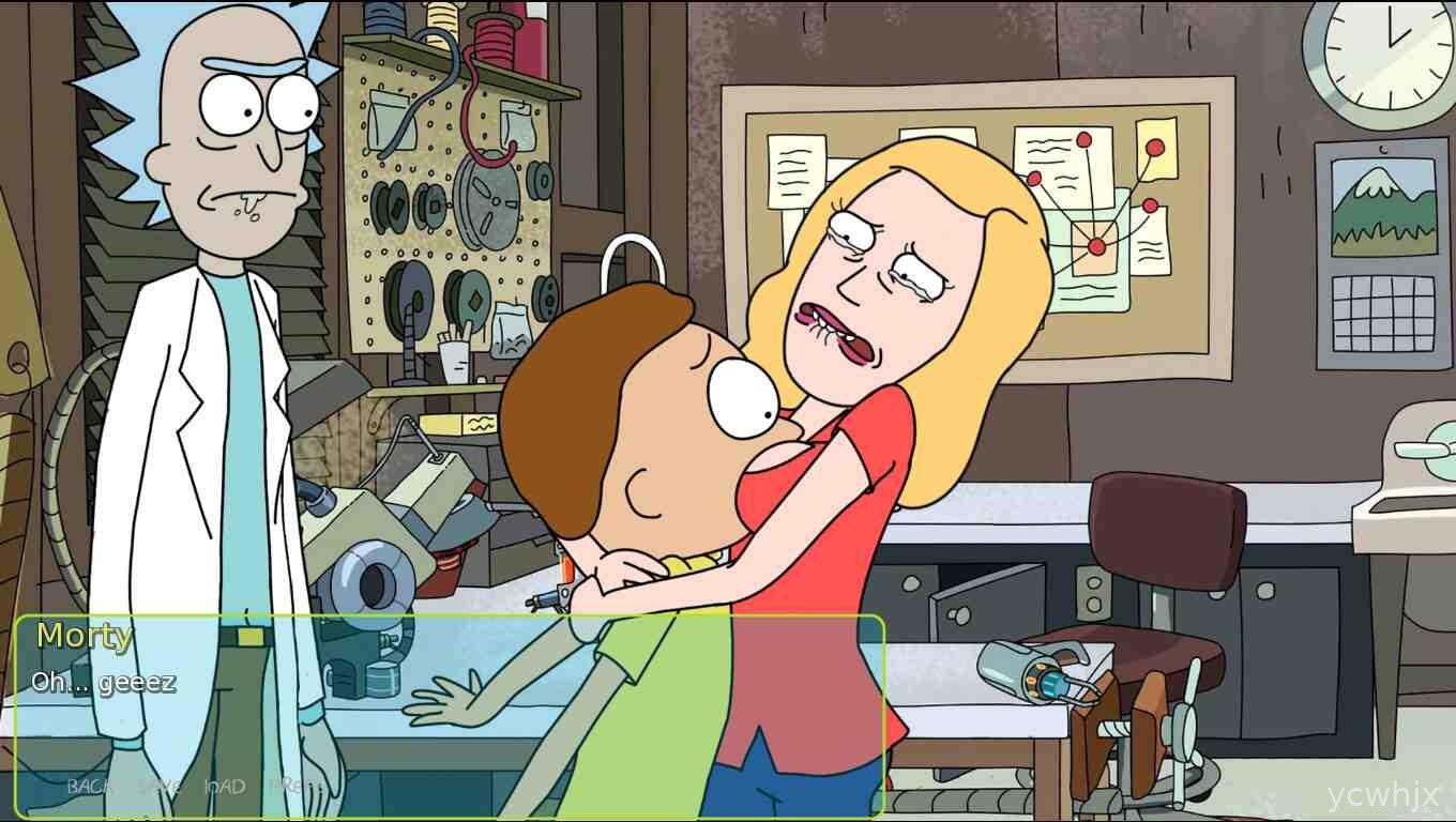 Rick and Morty – The Perviest Central Finite Curve gameplay screenshot 1
