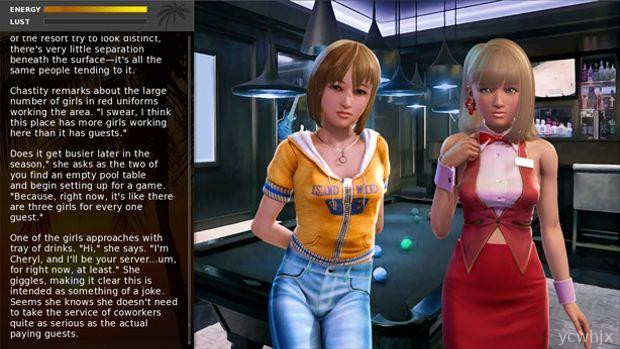 Interns of Ecstasy Island gameplay screenshot 1