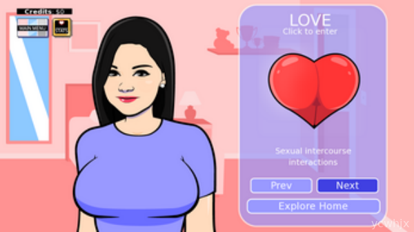 E-Girlfriend gameplay screenshot 1