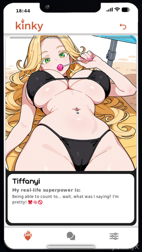 Kinky Phone - Swipe to Seduce gameplay screenshot 5