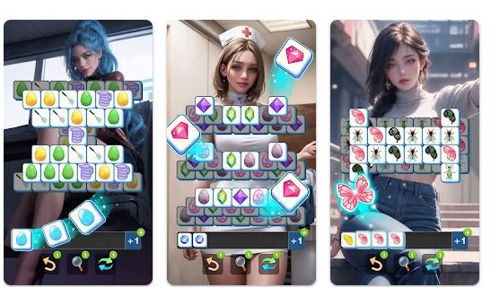 [18+] Goddess Tile – Triple Match gameplay screenshot 1