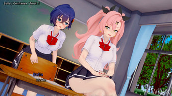 Living With Belle gameplay screenshot 4