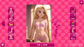 Rapunzel Clicker (NSFW Version) gameplay screenshot 3