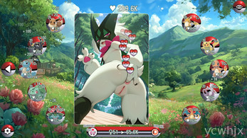 Meowscarada Clicker (Pokemon) (NSFW version) gameplay screenshot 1