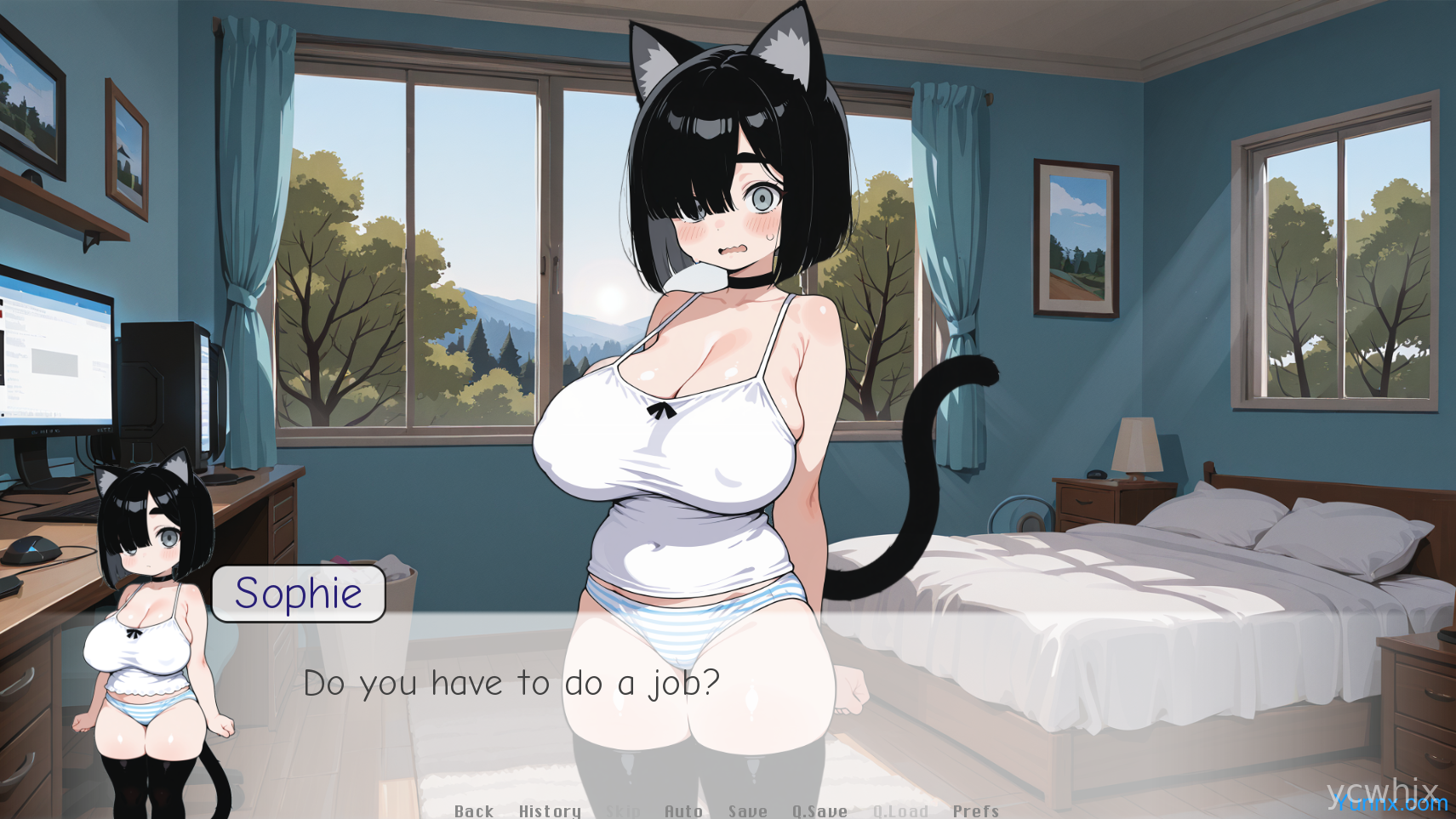 MyStateSponsoredCatgirl gameplay screenshot 2