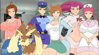 BANG EM ALL - Pokemon NSFW Hentai adult game gameplay screenshot 5