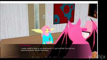 Fluttershy Is In Pregnants (Demo) gameplay screenshot 2