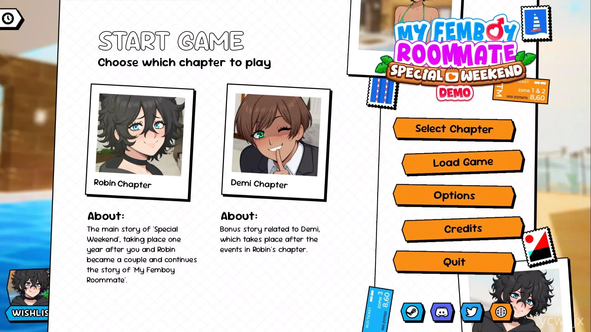 My Femboy Roommate: Special Weekend gameplay screenshot 7