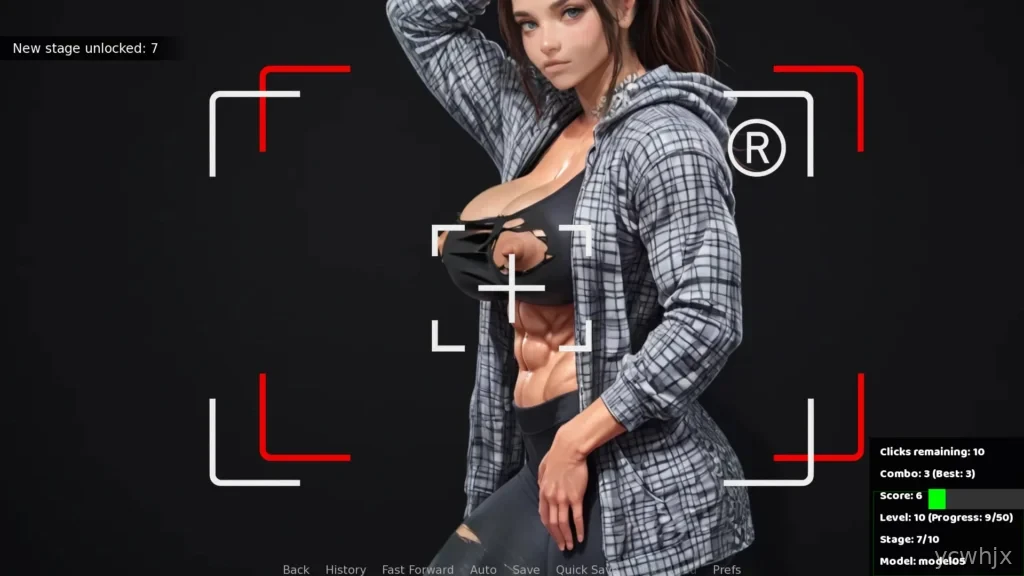 Female Muscle Leveling gameplay screenshot 3