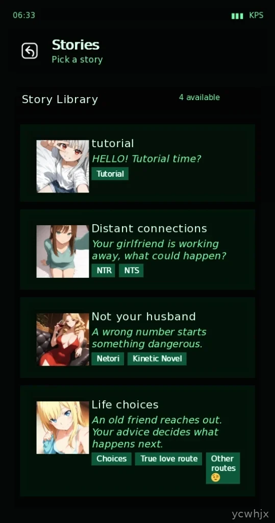 Sexting Sim Stories gameplay screenshot 2