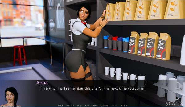 Anna Exciting Affection: Unofficial Renpy Remake gameplay screenshot 1