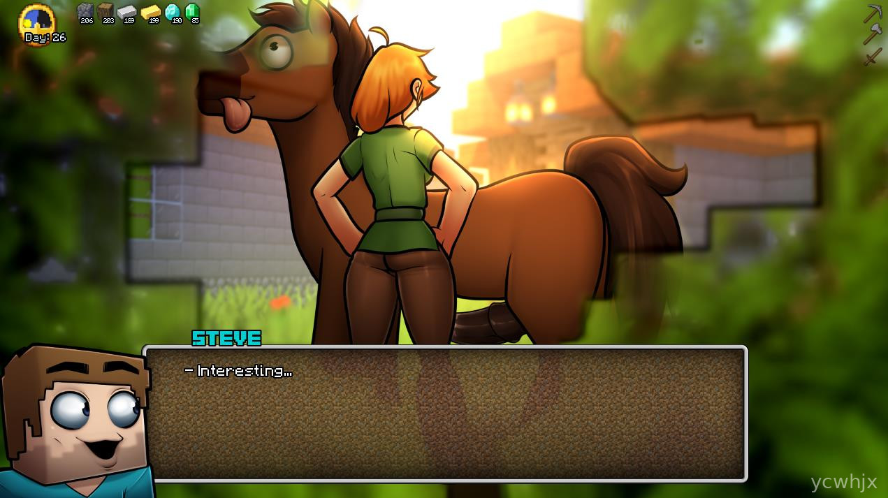 HornyCraft – Minecraft! Hentai gameplay screenshot 2