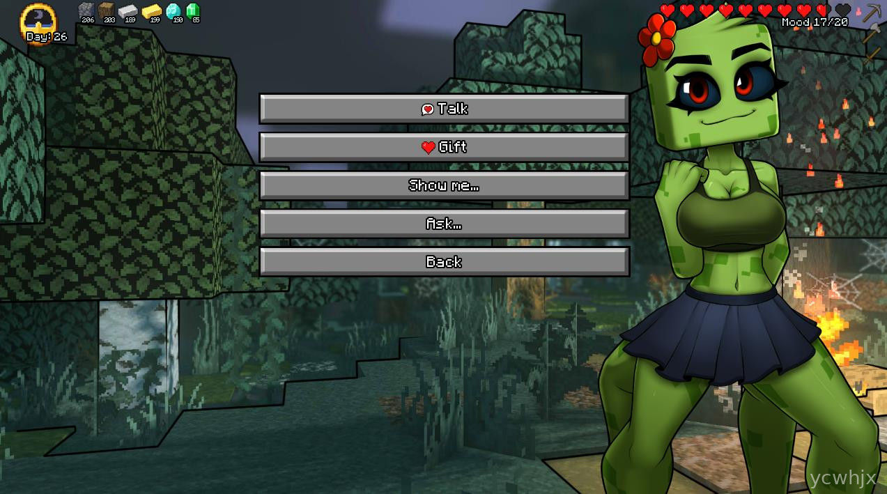 HornyCraft – Minecraft! Hentai gameplay screenshot 1