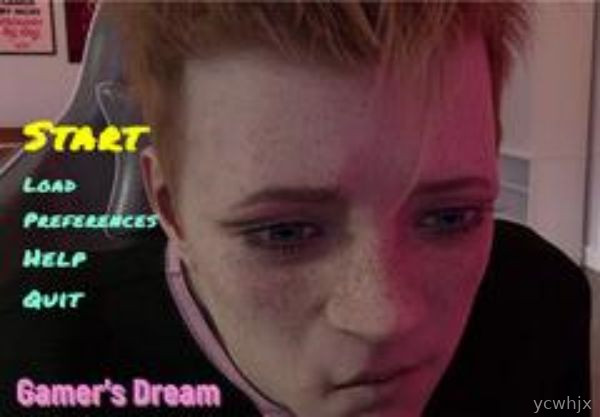 Gamer’s Dream Visual Novel gameplay screenshot 1