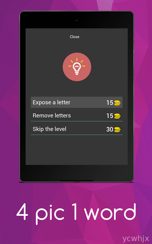 Four Picture One Word gameplay screenshot 4