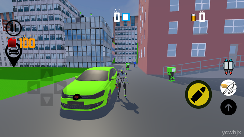 Robocup City: Free GTA Style Game gameplay screenshot 3