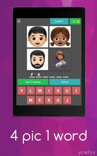 Four Picture One Word gameplay screenshot 1