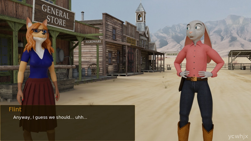 Yiff Strip Western (EP9) gameplay screenshot 1