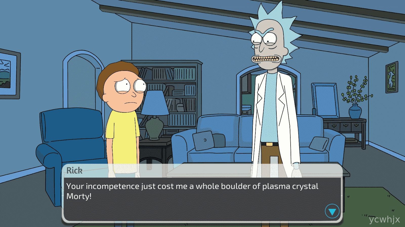 Rick and Morty - A Way Back Home gameplay screenshot 1