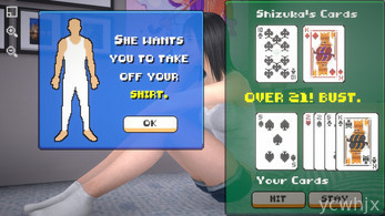 GF Strip Blackjack - Shizuka Free Version gameplay screenshot 3
