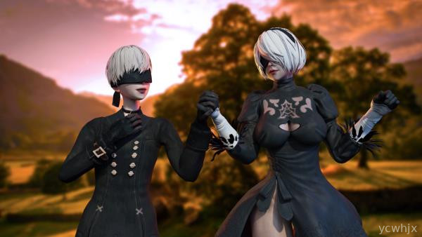 2B Interracial NTR gameplay screenshot 1